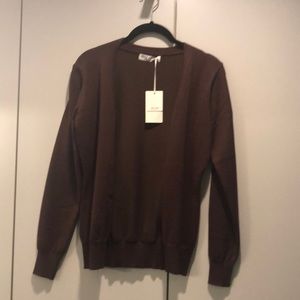 Grace Karin Long Sleeve Vee Neck Cardigan